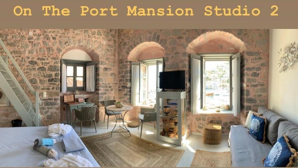 On The Port Mansion Studio 2 Hydra Buitenkant foto